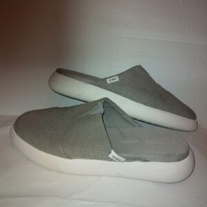 TOMS Womens Alpargata Mallow Mule Sneakers Shoes Casual